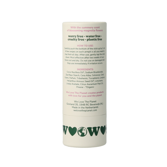 We Love Deodorant stick chic magnolia 40 Gram