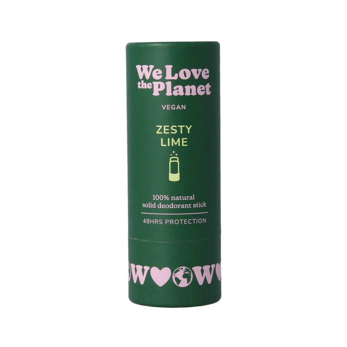 We Love Deodorant stick zesty lime 40.00 Gram