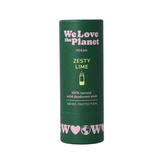 We Love Deodorant stick zesty lime 40.00 Gram