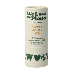 We Love The Planet Lipbalm sweet honey 4.90 Gram