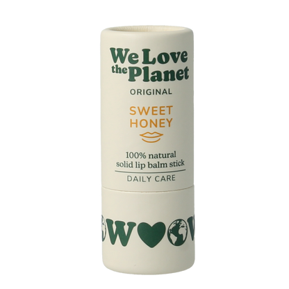 We Love The Planet Lipbalm sweet honey 4.90 Gram