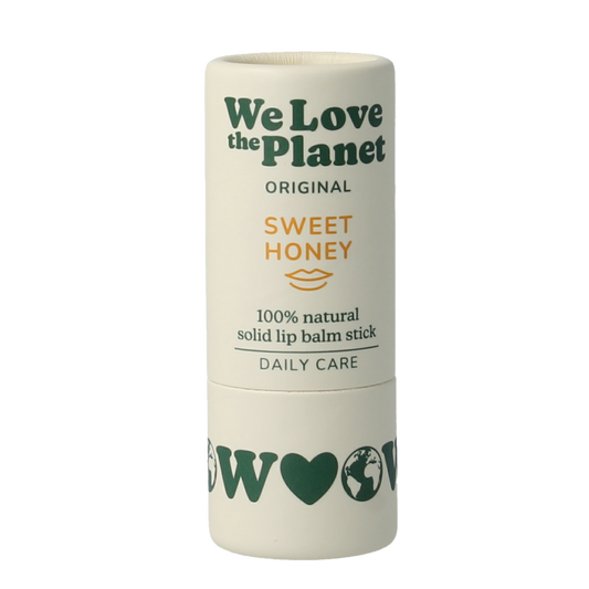 We Love The Planet Lipbalm sweet honey 4.9 Gram