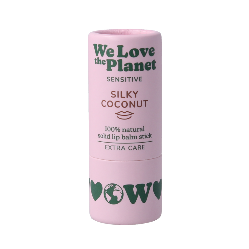 We Love The Planet Lipbalm silky coconut 4.9 Gram