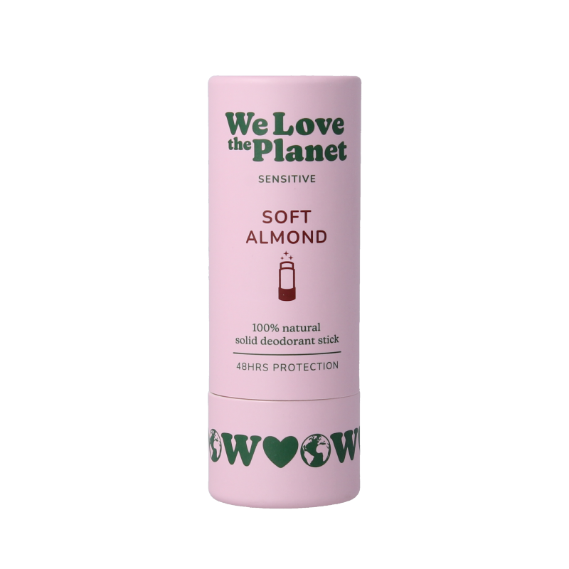 We Love Deodorant stick soft almond vegan 40 Gram