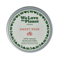 We Love Deodorant balm sweet rose vegan 35 Gram