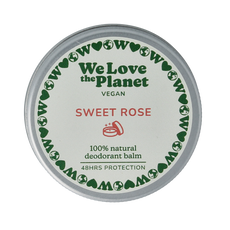 We Love The Planet Deodorant balm sweet rose vegan 35.00 Gram