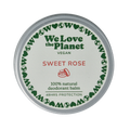 We Love The Planet Deodorant balm sweet rose vegan 35.00 Gram