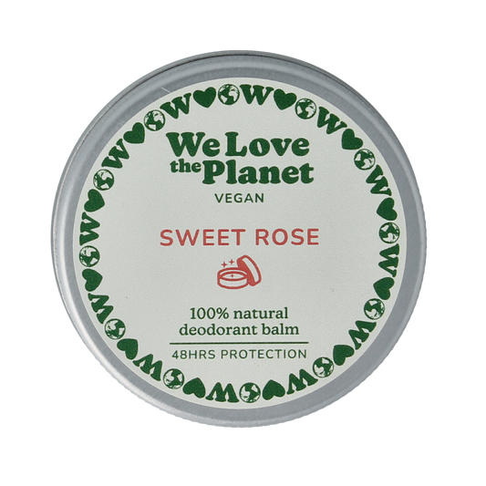 We Love Deodorant balm sweet rose vegan 35.00 Gram