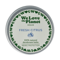 We Love Deodorant balm fresh citrus vegan 35.00 Gram