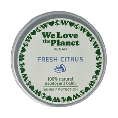 We Love Deodorant balm fresh citrus vegan 35 Gram