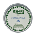 We Love Deodorant balm fresh citrus vegan 35 Gram