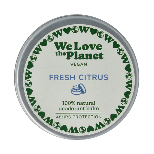 We Love Deodorant balm fresh citrus vegan 35 Gram