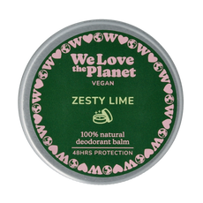 We Love Deodorant balm zesty lime vegan 35.00 Gram