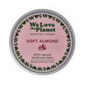 We Love Deodorant balm soft almond sensitive vegan 35.00 Gram