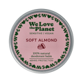 We Love Deodorant balm soft almond sensitive vegan 35 Gram