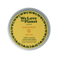 We Love The Planet Sunscreen balm vegan SPF50 35 Gram