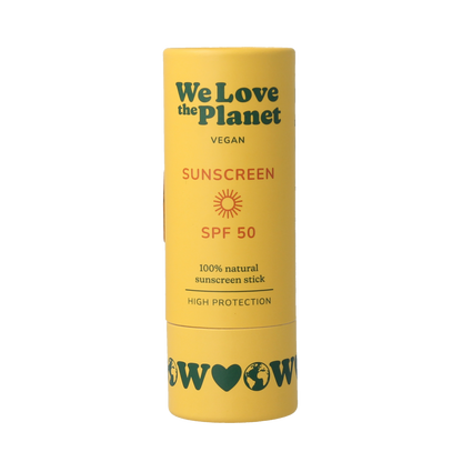 We Love The Planet Sunscreen stick vegan SPF50 40.00 Gram