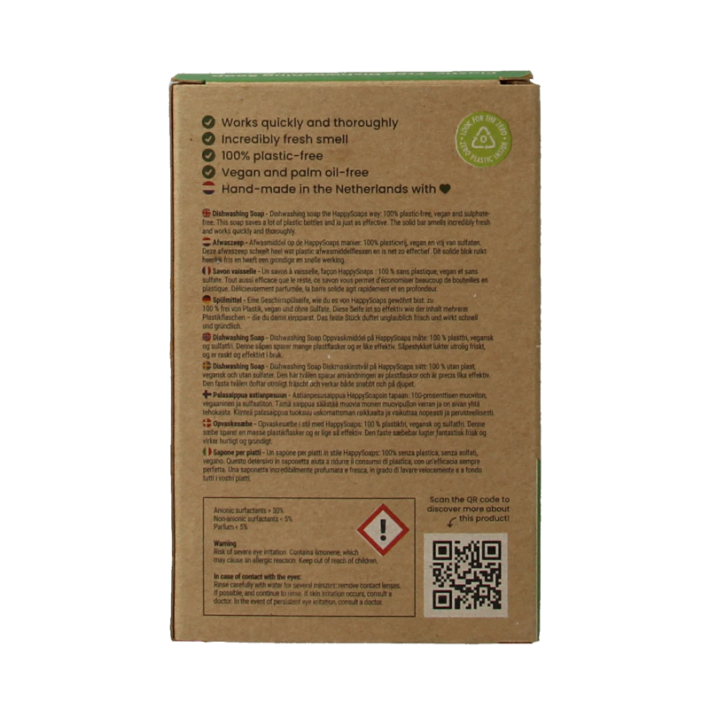 Happysoaps Afwaszeep 1 Stuks
