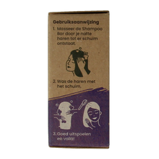 Happysoaps Shampoobar purple rain 70 Gram