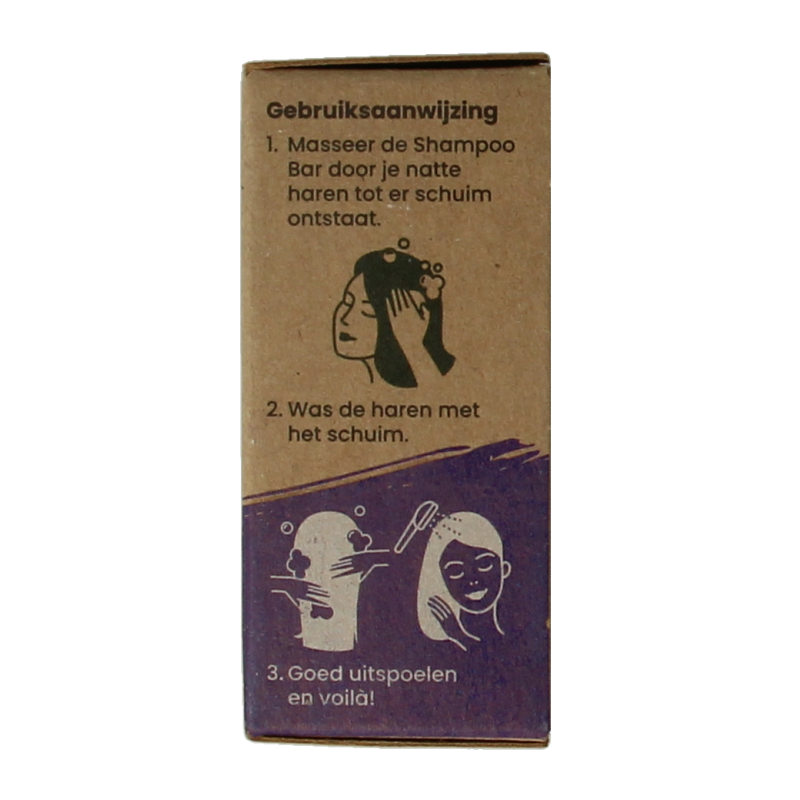 Happysoaps Shampoobar purple rain 70 Gram