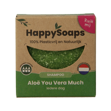 Happysoaps Shampoobar aloe you vera much 70 Gram