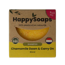 Happysoaps Shampoobar chamomile down & carry on 70 Gram