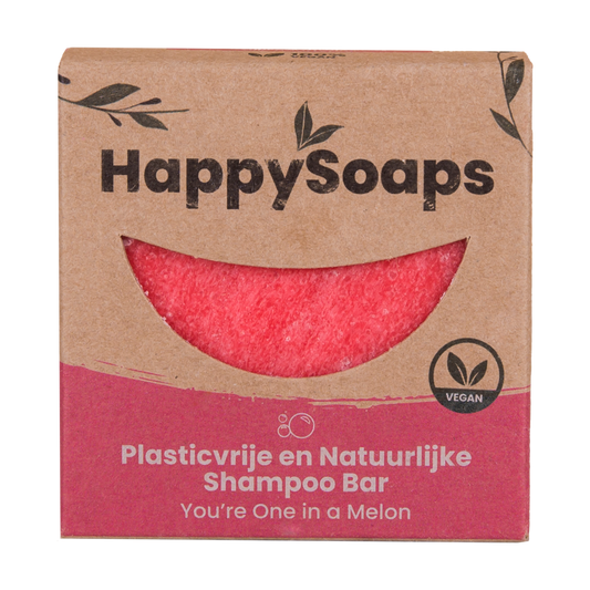 Happysoaps Shampoobar you're one in a melon 70 Gram