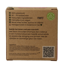 Happysoaps Shampoobar la vie en rose 70 Gram