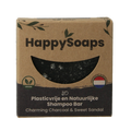 Happysoaps Shampoo bar charming charcoal & sweet sandal 70 Gram
