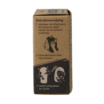 Happysoaps Shampoo bar charming charcoal & sweet sandal 70 Gram