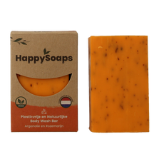 Happysoaps Body bar arganolie en rozemarijn 100 Gram