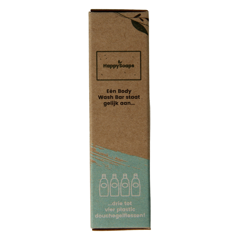Happysoaps Body bar bergamot en wierook 100 Gram