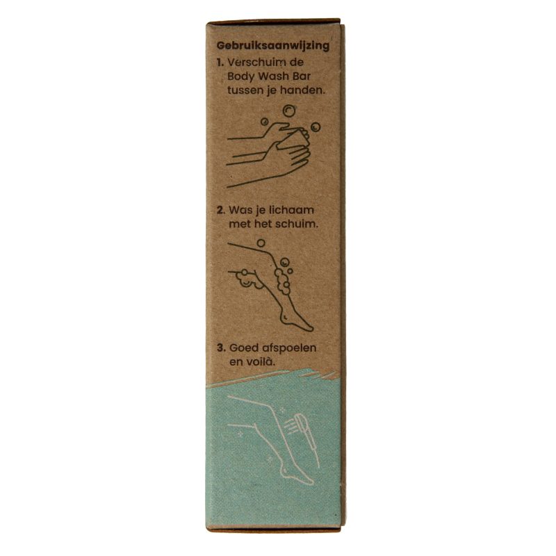 Happysoaps Body bar bergamot en wierook 100 Gram