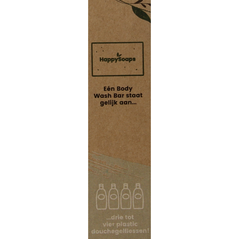 Happysoaps Body bar kokosnoot & limoen 100 Gram