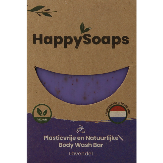 Happysoaps Body bar lavendel 100 Gram
