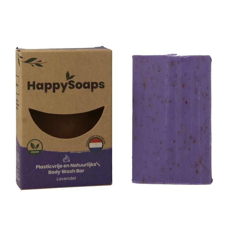Happysoaps Body bar lavendel 100 Gram