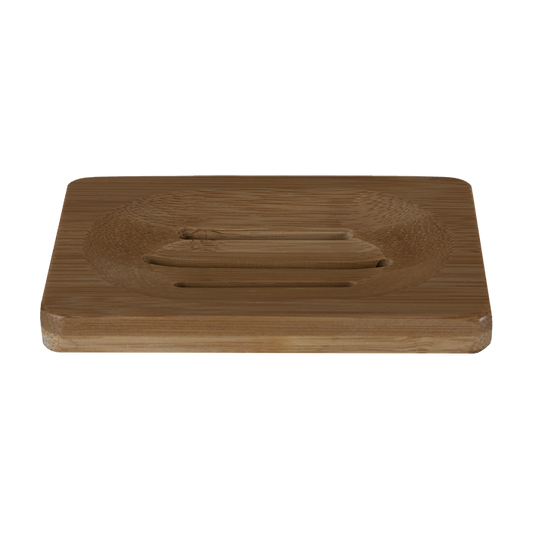 Happysoaps Zeephouder bamboe voor 2 shampoo bars 1 Stuks