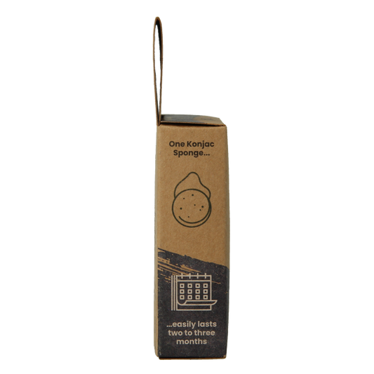 Happysoaps Konjac spons vette huid 1 Stuks