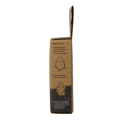Happysoaps Konjac spons vette huid 1 Stuks