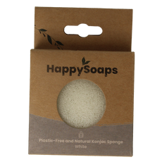 Happysoaps Konjac spons alle huidtypen 1 Stuks