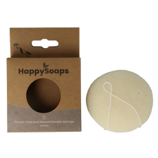Happysoaps Konjac spons alle huidtypen 1 Stuks