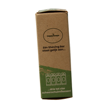 Happysoaps Shaving bar aloe vera 80 Gram