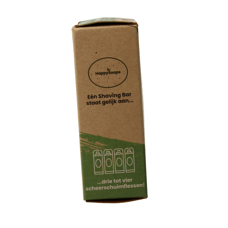 Happysoaps Shaving bar aloe vera 80 Gram