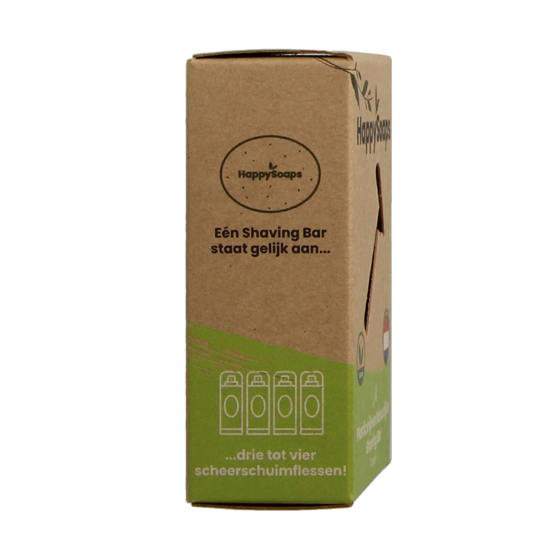 Happysoaps Shaving bar kokos 80 Gram