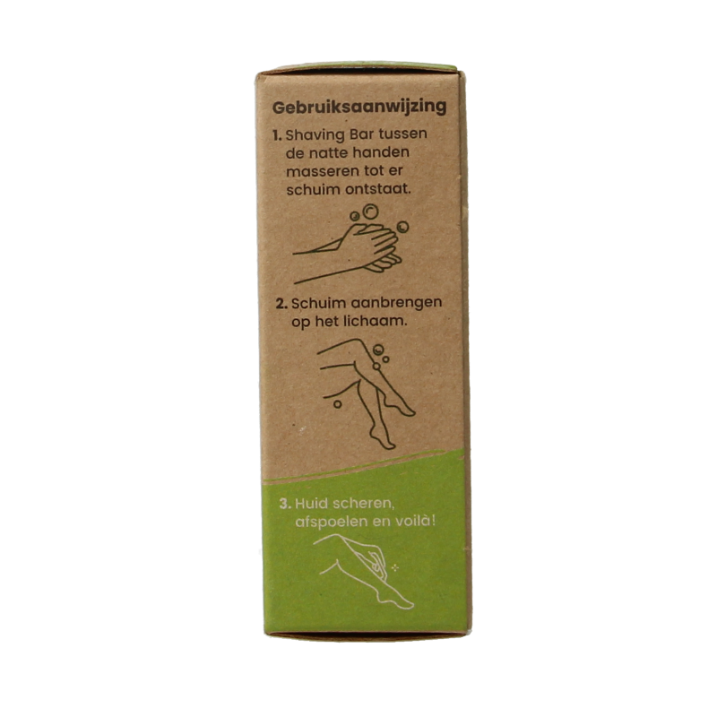 Happysoaps Shaving bar kokos 80 Gram