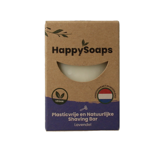 Happysoaps Shaving bar lavendel 80 Gram