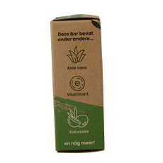 Happysoaps Gezichtsreiniger bar aloe vera 70 Gram