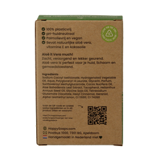 Happysoaps Gezichtsreiniger bar aloe vera 70 Gram