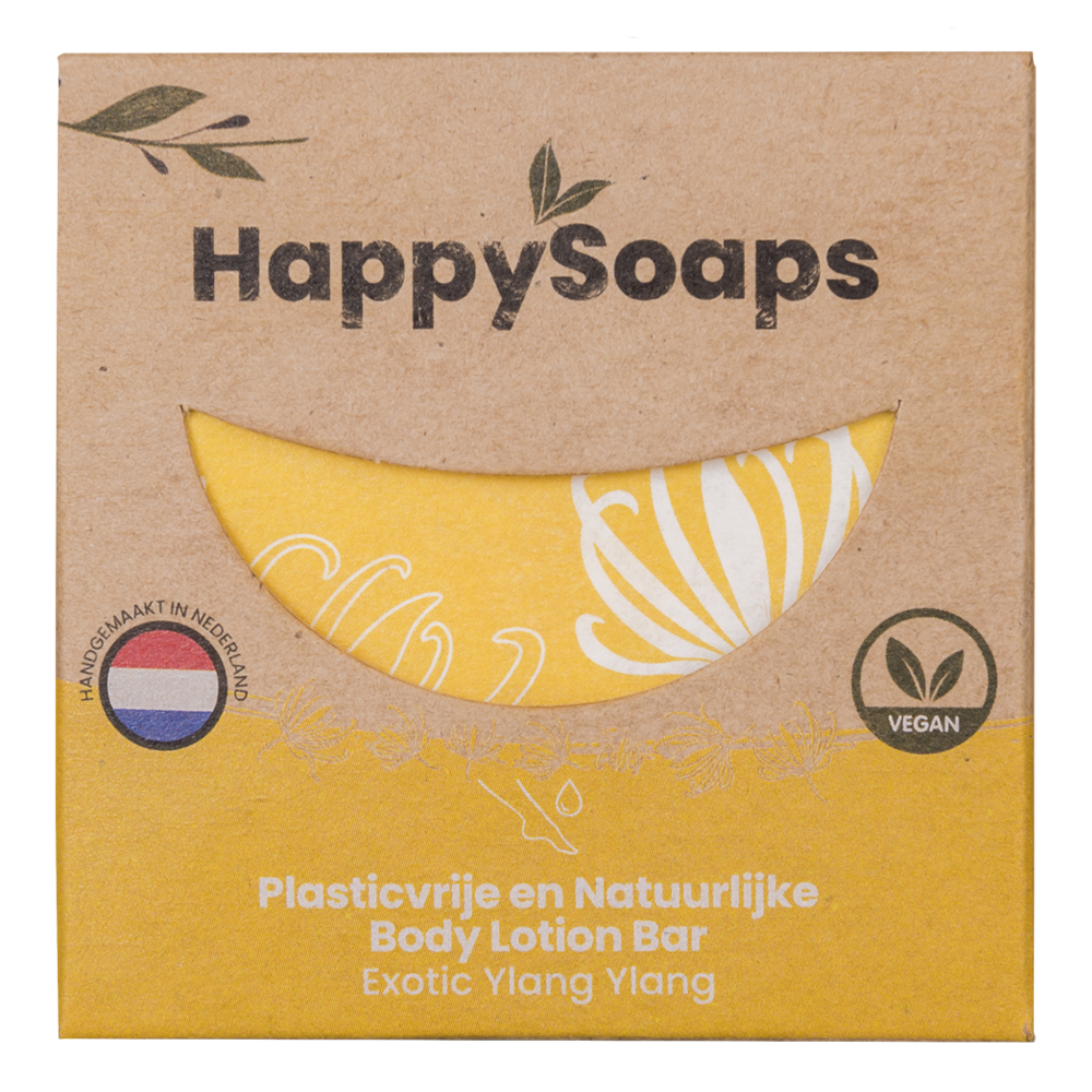 Happysoaps Bodylotion bar exotic ylang ylang 70 Gram
