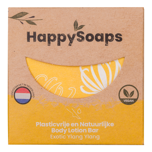 Happysoaps Bodylotion bar exotic ylang ylang 70 Gram